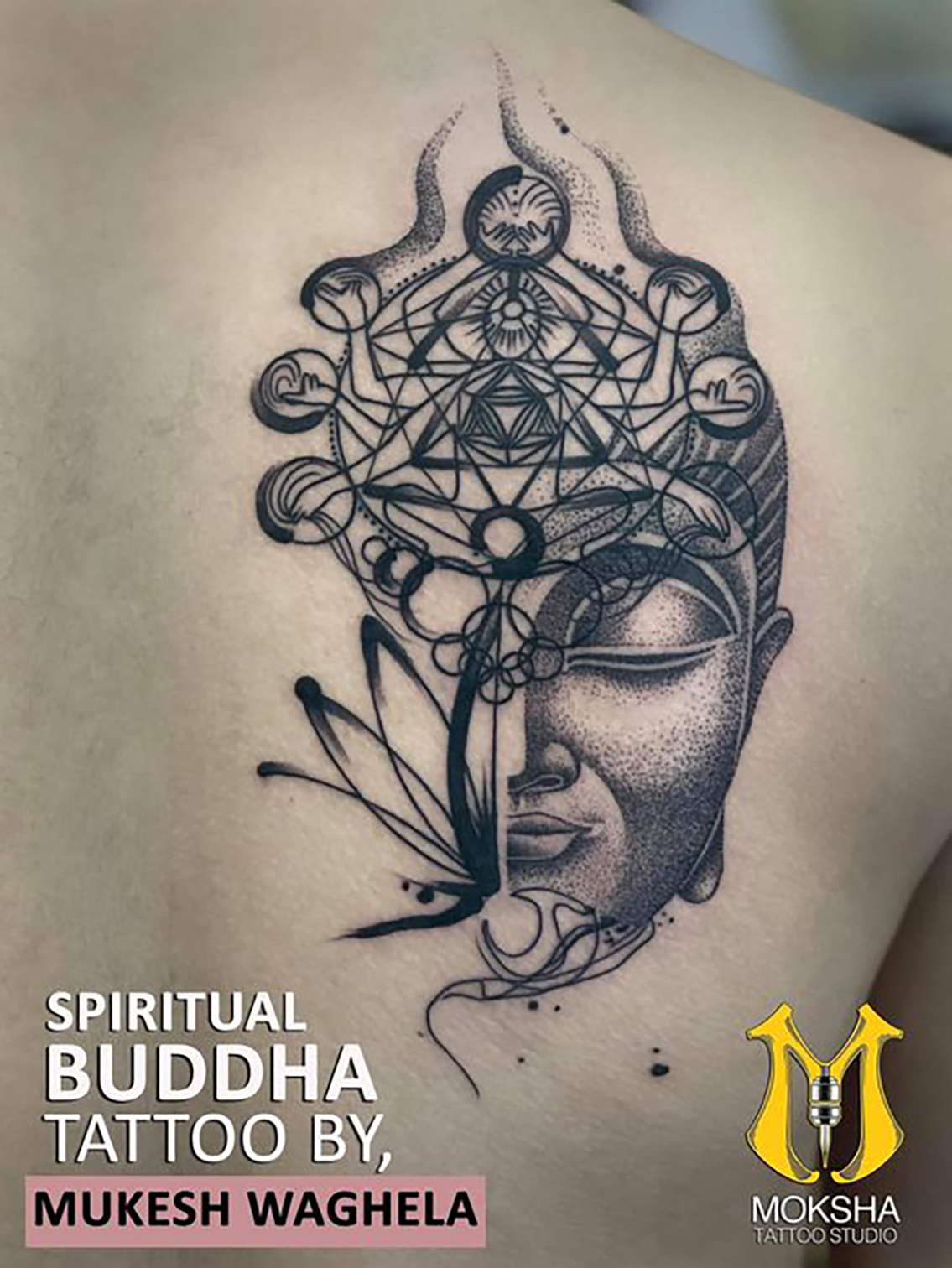 IAN HARPER | Buddha's Palm Tattoo