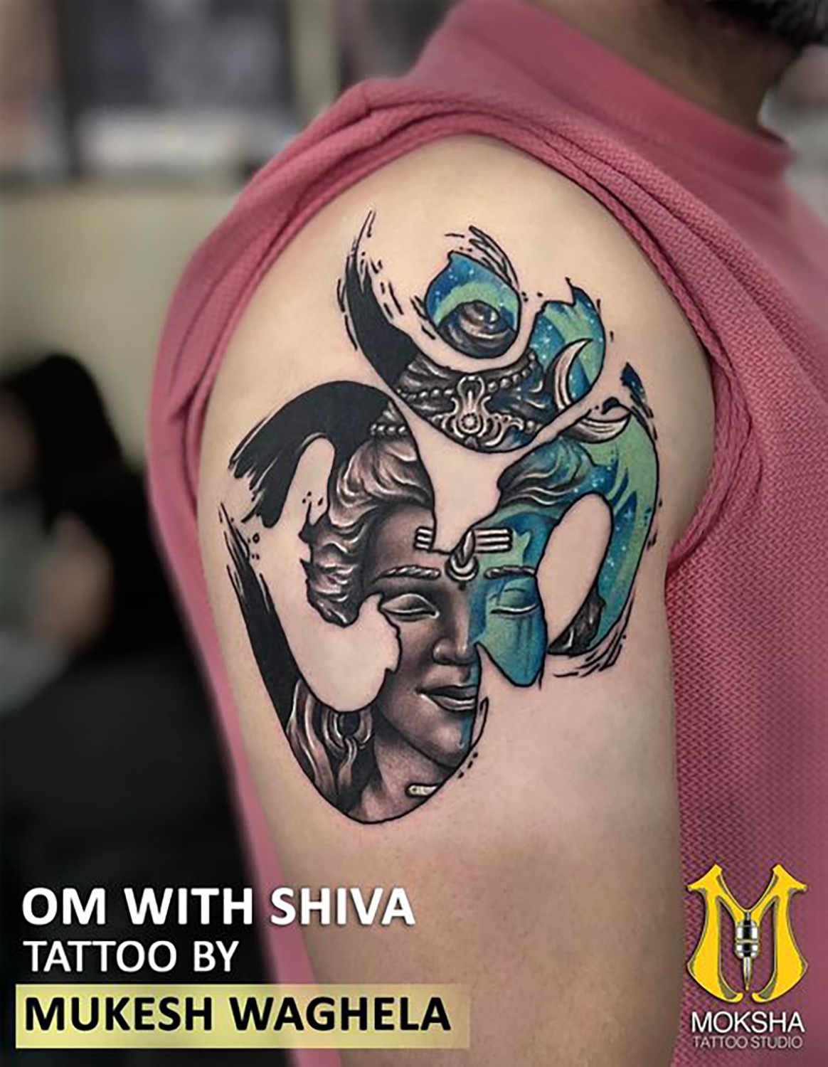 Shiva Tattoo By Mukesh Waghela The Best Tattoo Artist In Goa At ...
