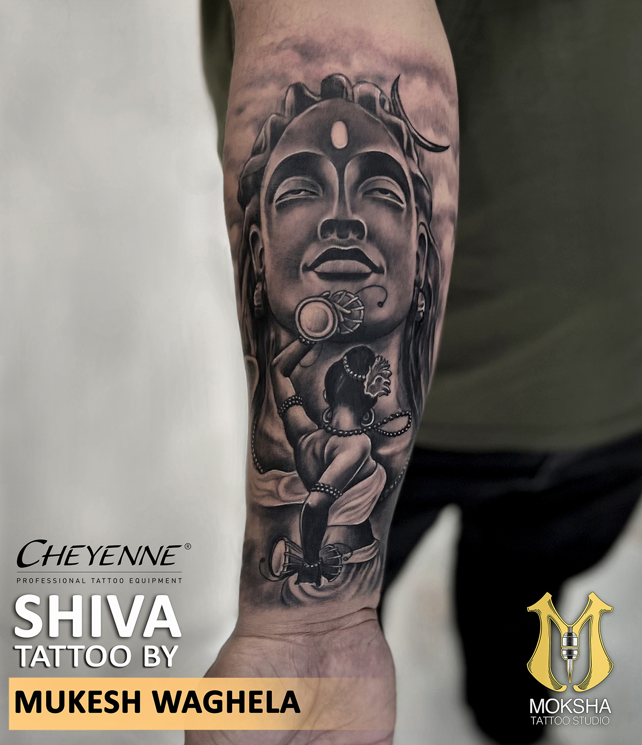 Adiyogi Shiva Tattoo